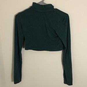 NWT AE long sleeve crop top